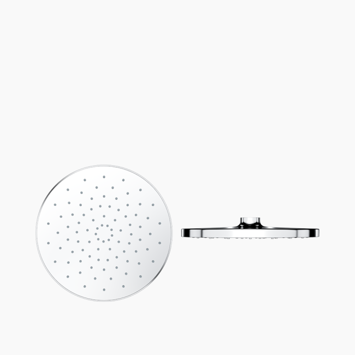 DM-4946-700x700 Κώδωνας Ντους Στρόγγυλη Φ 220 mm Duscho Chrome DM-4946 Χρώμιο - Image 1