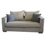 Καναπές Διθέσιος BLOORY – Γκρι Ανοιχτό - Image 2