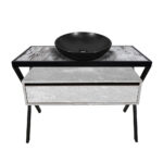 ΕΠΙΠΛΟ ΜΠΑΝΙΟΥ 022 HARMONY 3167 DECAPE 100 cm - Image 2