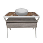 ΕΠΙΠΛΟ ΜΠΑΝΙΟΥ 5194 HARMONY 3171 WOOD 100 cm - Image 2