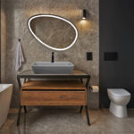 ΕΠΙΠΛΟ ΜΠΑΝΙΟΥ K545 HARMONY 5099 COPPER100 cm