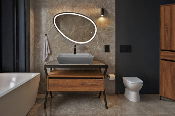 ΕΠΙΠΛΟ ΜΠΑΝΙΟΥ K545 HARMONY 5099 COPPER100 cm