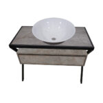 ΕΠΙΠΛΟ ΜΠΑΝΙΟΥ K540 HARMONY 5177 WEISS 100 cm - Image 4