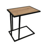 ΒΟΗΘΗΤΙΚΟ ΤΡΑΠΕΖΑΚΙ ELEGANZA1-K529 ΣΕ ΦΥΣΙΚΗ ΑΠΟΧΡΩΣΗ ΞΥΛΟΥ - Image 2