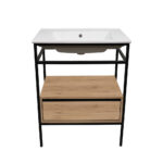 ΕΠΙΠΛΟ ΜΠΑΝΙΟΥ ZENOS K529 ΠΛΑΤΟΥΣ 65 cm ΣΕ ΦΥΣΙΚΗ ΑΠΟΧΡΩΣΗ ΞΥΛΟΥ - Image 4