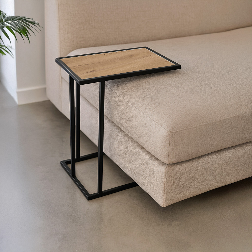 K529 Normal Decor ΒΟΗΘΗΤΙΚΟ ΤΡΑΠΕΖΑΚΙ ELEGANZA1-K529 ΣΕ ΦΥΣΙΚΗ ΑΠΟΧΡΩΣΗ ΞΥΛΟΥ - Image 1