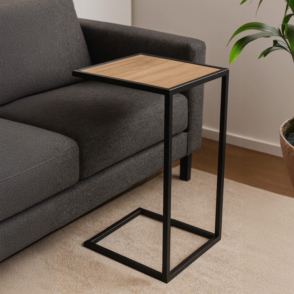 K529 Small ΒΟΗΘΗΤΙΚΟ ΤΡΑΠΕΖΑΚΙ ELEGANZA2-K529 ΣΕ ΦΥΣΙΚΗ ΑΠΟΧΡΩΣΗ ΞΥΛΟΥ - Image 1