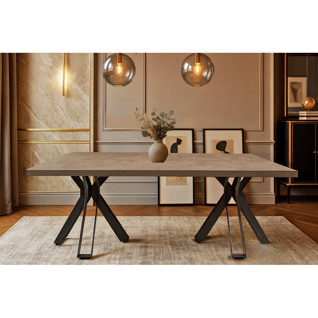 K538_1024x1024 ΤΡΑΠΕΖΑΡΙΑ CUBE ΜΕ ΕΠΙΦΑΝΕΙΑ ΜΕ ΟΨΗ ΤΣΙΜΕΝΤΟΥ ΣΕ ΑΝΟΙΧΤΟ ΧΡΩΜΑ - Image 1