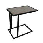 ΒΟΗΘΗΤΙΚΟ ΤΡΑΠΕΖΑΚΙ ELEGANZA1-K540 ΣΕ ΟΨΗ ΣΚΟΥΡΟ ΤΣΙΜΕΝΤΟ - Image 2