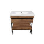 ΕΠΙΠΛΟ ΜΠΑΝΙΟΥ K545 OLTRE 80 cm ΣΕ ΑΠΟΧΡΩΣΗ ΚΑΡΥΔΙΑΣ ΜΕ ΡΑΦΙ - Image 2