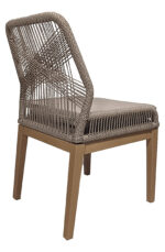 ΚΑΡΕΚΛΑ OASIS ΜΕ ΠΛΕΚΤΗ ΠΛΑΤΗ ΜΕ ΚΟΡΔΟΝΙ ΣΕ ΤΡΙΧΡΩΜΙΑ & ΞΥΛΙΝΗ ΒΑΣΗ - Image 3