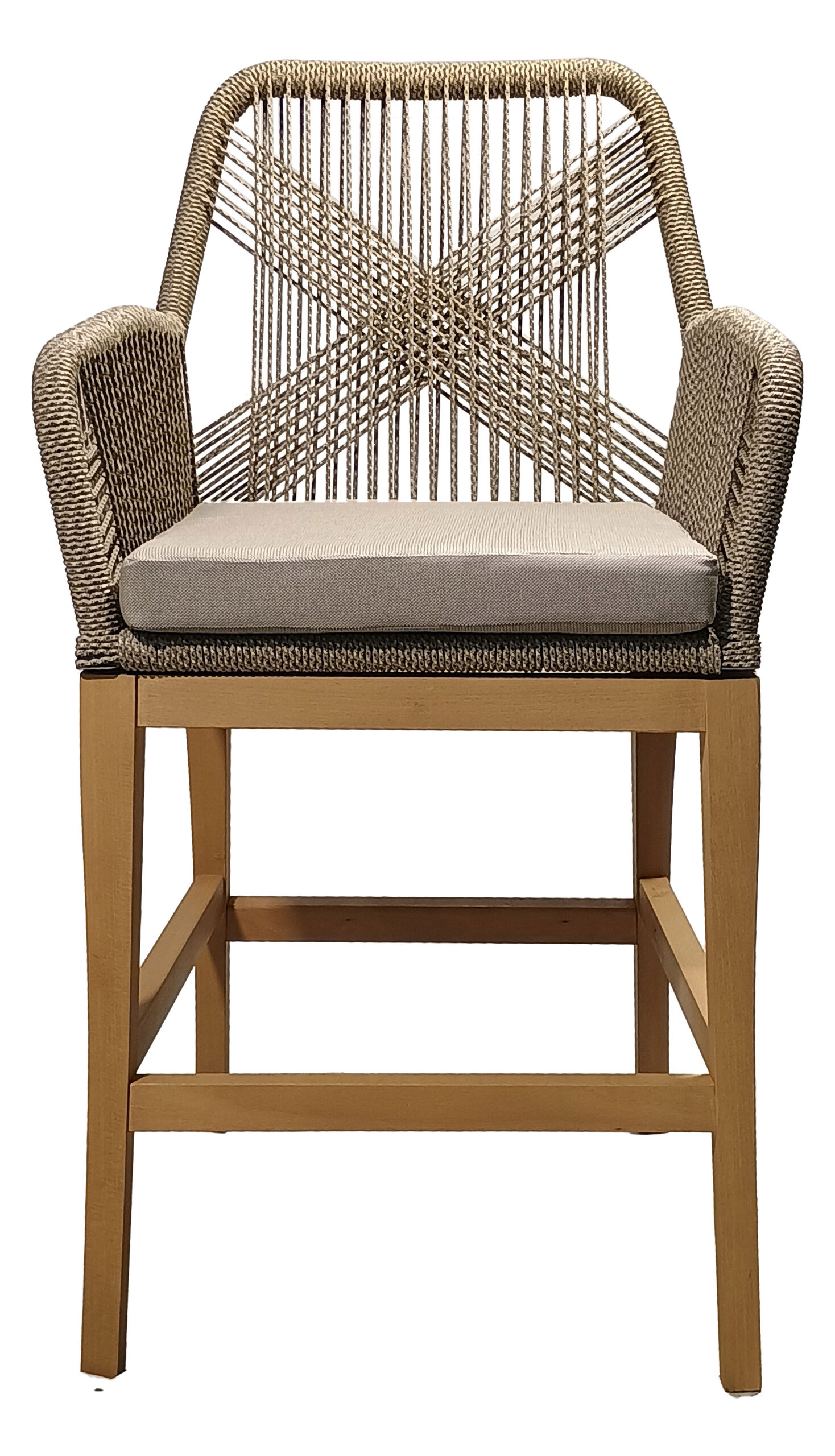 MS_03 ΣΚΑΜΠΟ ΠΟΛΥΘΡΟΝΑ OASIS ΜΕ ΜΠΡΑΤΣΟ & ΤΡΙΧΡΩΜΟ ΚΟΡΔΟΝΙ - Image 1