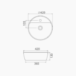 ΕΠΙΠΛΟ ΜΠΑΝΙΟΥ 7763 HARMONY 5120 CEMENT 100 cm - Image 2
