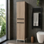 ΣΤΗΛΗ ΜΠΑΝΙΟΥ VENTO-5194 ΜΕ ΑΝΟΙΧΤΗ ΑΠΟΧΡΩΣΗ ΞΥΛΟΥ