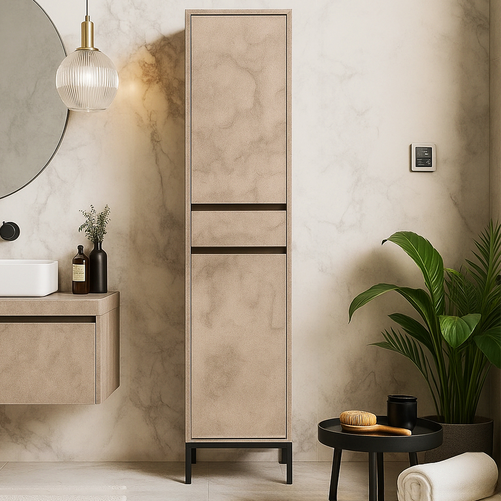 Stili K538 ΣΤΗΛΗ ΜΠΑΝΙΟΥ VENTO-K538 ΜΕ ΟΨΗ ΑΝΟΙΧΤΟ ΤΣΙΜΕΝΤΟ - Image 1