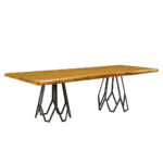 ΤΡΑΠΕΖΑΡΙΑ SMASH ΣΕ ΡΟΥΣΤΙΚ ΔΡΥΙΝΗ ΕΠΙΦΑΝΕΙΑ ΜΕ ΑΝΑΓΛΥΦΟ ΤΕΛΕΙΩΜΑ - Image 2