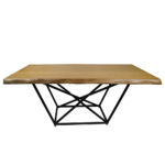 ΤΡΑΠΕΖΑΡΙΑ GRIDE ΣΕ ΡΟΥΣΤΙΚ ΔΡΥΙΝΗ ΕΠΙΦΑΝΕΙΑ ΜΕ ΑΝΑΓΛΥΦΟ ΤΕΛΕΙΩΜΑ - Image 2