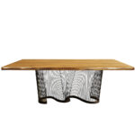 ΤΡΑΠΕΖΑΡΙΑ BUMER ΣΕ ΡΟΥΣΤΙΚ ΔΡΥΙΝΗ ΕΠΙΦΑΝΕΙΑ ΜΕ ΑΝΑΓΛΥΦΟ ΤΕΛΕΙΩΜΑ - Image 2