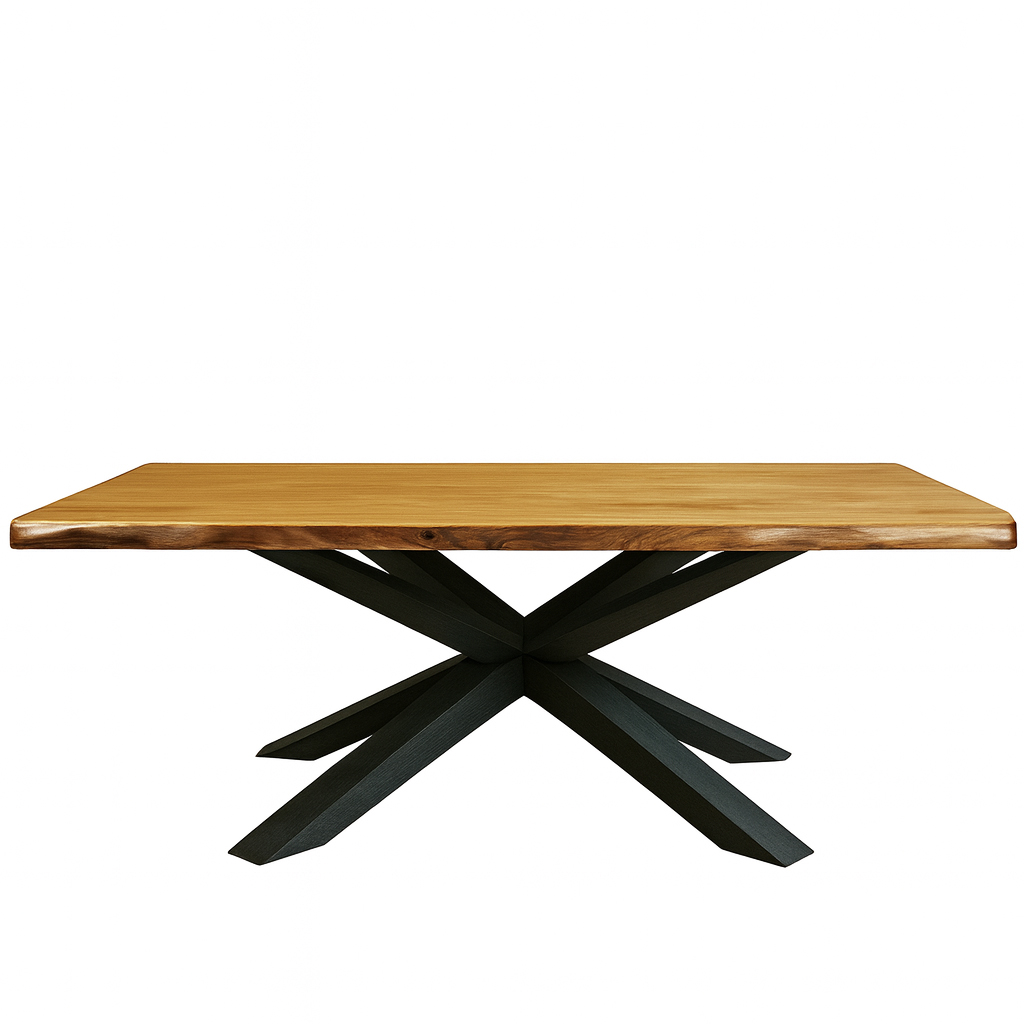 Vasi SPIDER ΤΡΑΠΕΖΑΡΙΑ SPIDER ΣΕ ΡΟΥΣΤΙΚ ΔΡΥΙΝΗ ΕΠΙΦΑΝΕΙΑ ΜΕ ΑΝΑΓΛΥΦΟ ΤΕΛΕΙΩΜΑ - Image 1