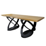 ΤΡΑΠΕΖΑΡΙΑ FENIA ΣΕ ΡΟΥΣΤΙΚ ΔΡΥΙΝΗ ΕΠΙΦΑΝΕΙΑ ΜΕ ΑΝΑΓΛΥΦΟ ΤΕΛΕΙΩΜΑ - Image 2