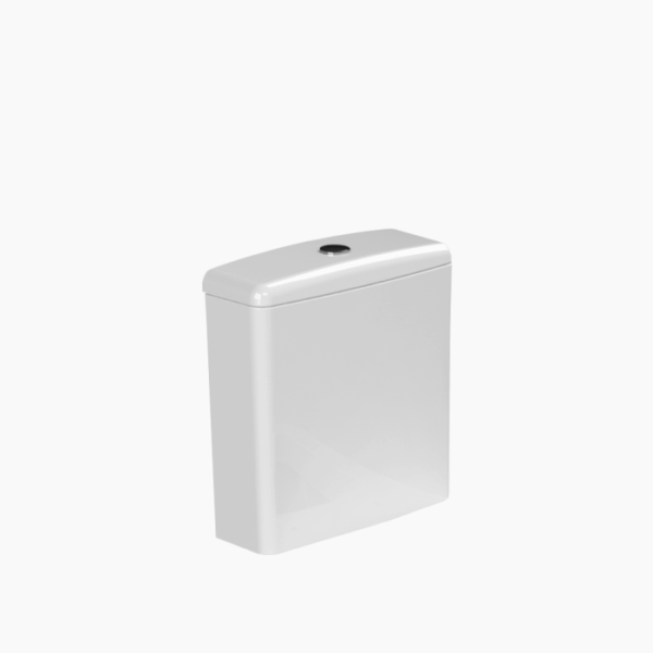 Καζανάκι Λεκάνης Πορσελάνης Cerastyle Duru 009800 Λευκή