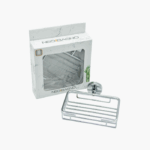 Σπογγοθήκη-Σαπουνοθήκη σε φινίρισμα χρωμίου - Image 2