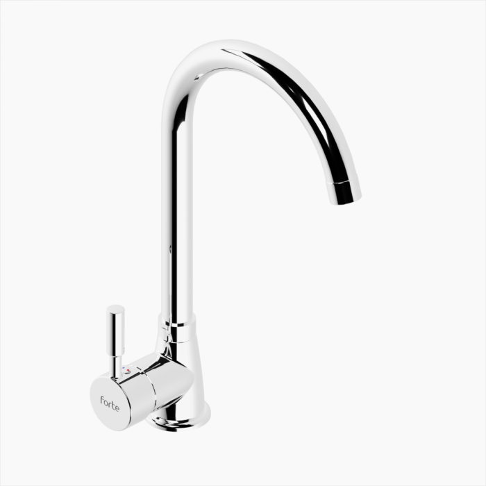 Μ_1104_CHR-700x700 Μπαταρία Κουζίνας Ορειχάλκινη Forte M 1104-CHR Χρώμιο - Image 1