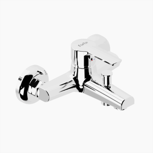 Μπαταρία Λουτρού Ορειχάλκινη Forte M 1601-CHR Χρώμιο