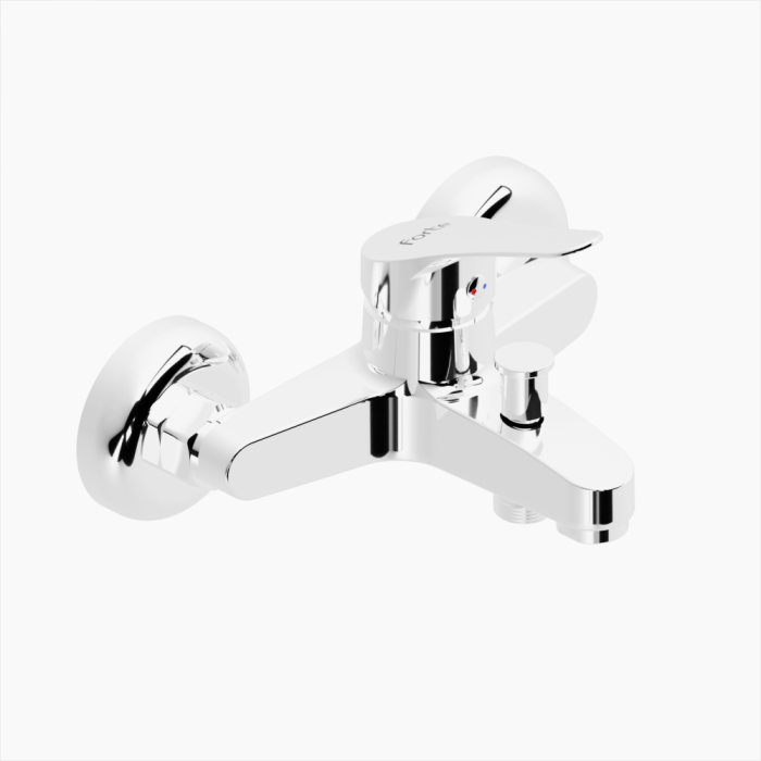 Μ_1901_CHR-700x700 Μπαταρία Λουτρού Ορειχάλκινη Forte M 1901-CHR Χρώμιο - Image 1