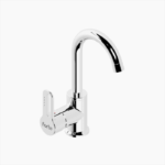 Μπαταρία Νιπτήρα Ορειχάλκινη Forte M 2303-CHR Χρώμιο